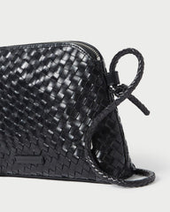 Loeffler Randall Mallory Black Woven Leather Crossbody L Crossbodies L Handbags | Women Crossbodies