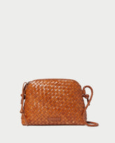 Loeffler Randall Mallory Timber Brown Woven Crossbody L Crossbodies L Handbags | Women Crossbodies