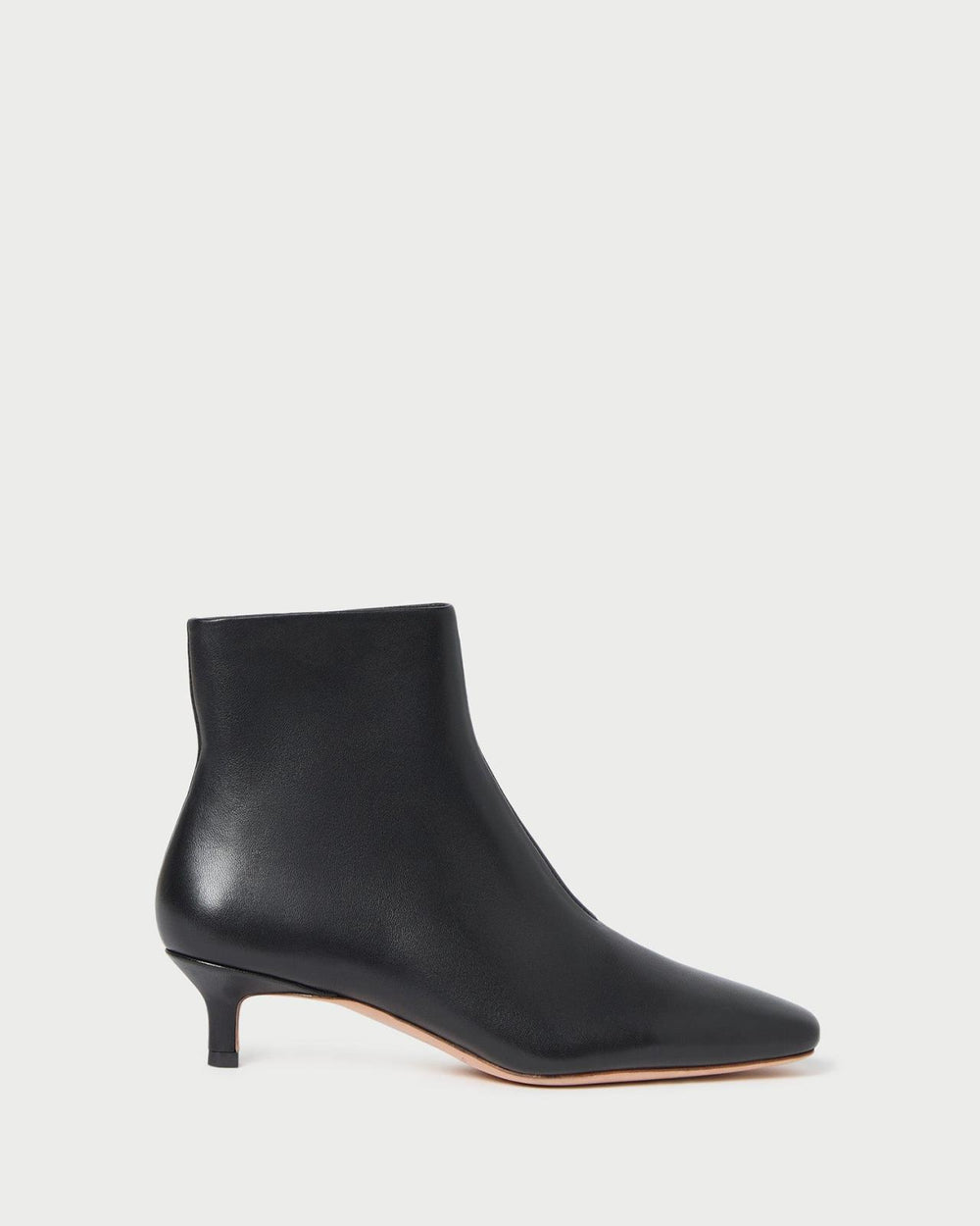 Loeffler Randall Marcella Black Leather Ankle Boot | Women Boots