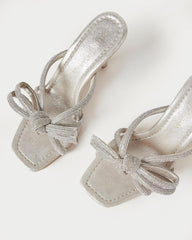 Loeffler Randall Margi Cappuccino Bow Heel I Heeled Sandals I Footwear | Women Heeled Sandals