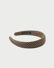 Loeffler Randall Marina Brown Cotton Puffy Headband L Hair Accessories L Accessories | Women Accessories