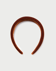 Loeffler Randall Marina Sienna Velvet Puffy Headband | Women Accessories