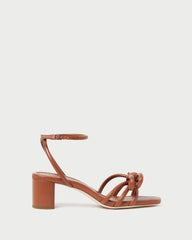 Loeffler Randall Mikel Timber Bow Mid-Heel Sandal L Heeled Sandals L Footwear | Women Heeled Sandals