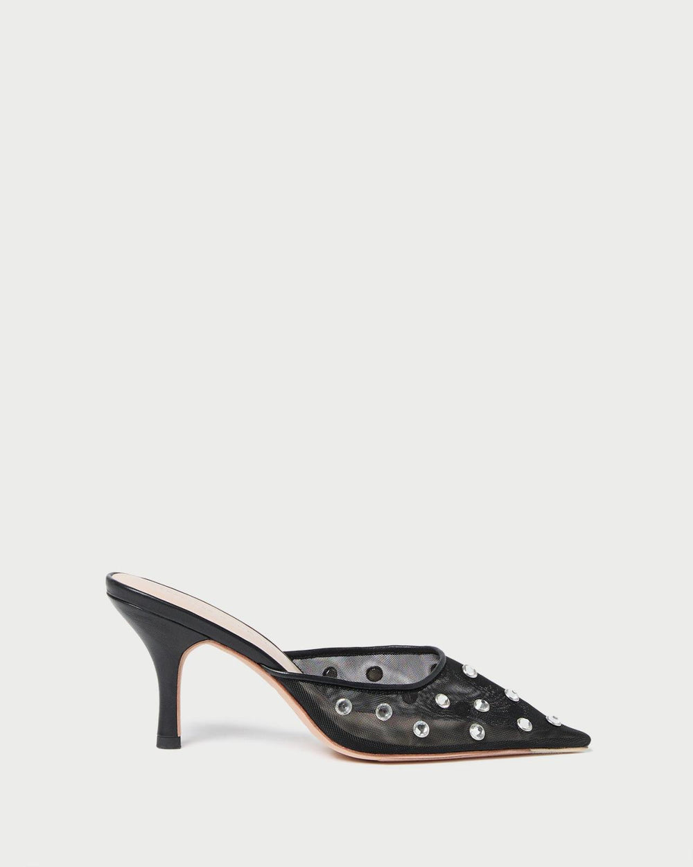 Loeffler Randall Paloma Black/Crystal Mesh Mule I Mules I Footwear | Women Pumps & Mules