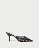 Loeffler Randall Paloma Black/Crystal Mesh Mule I Mules I Footwear | Women Pumps & Mules