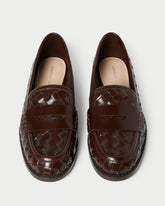 Loeffler Randall Rachel Espresso Woven Loafer L Loafers L Footwear | Women Flats & Loafers