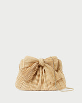 Loeffler Randall Rayne Natural Bow Clutch L Clutches L Handbags | Women Clutches