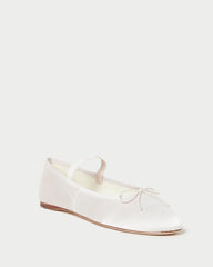 Loeffler Randall Shop The Leonie Cream Ballet Flat At Loefflerrandall.com | Women Flats & Loafers