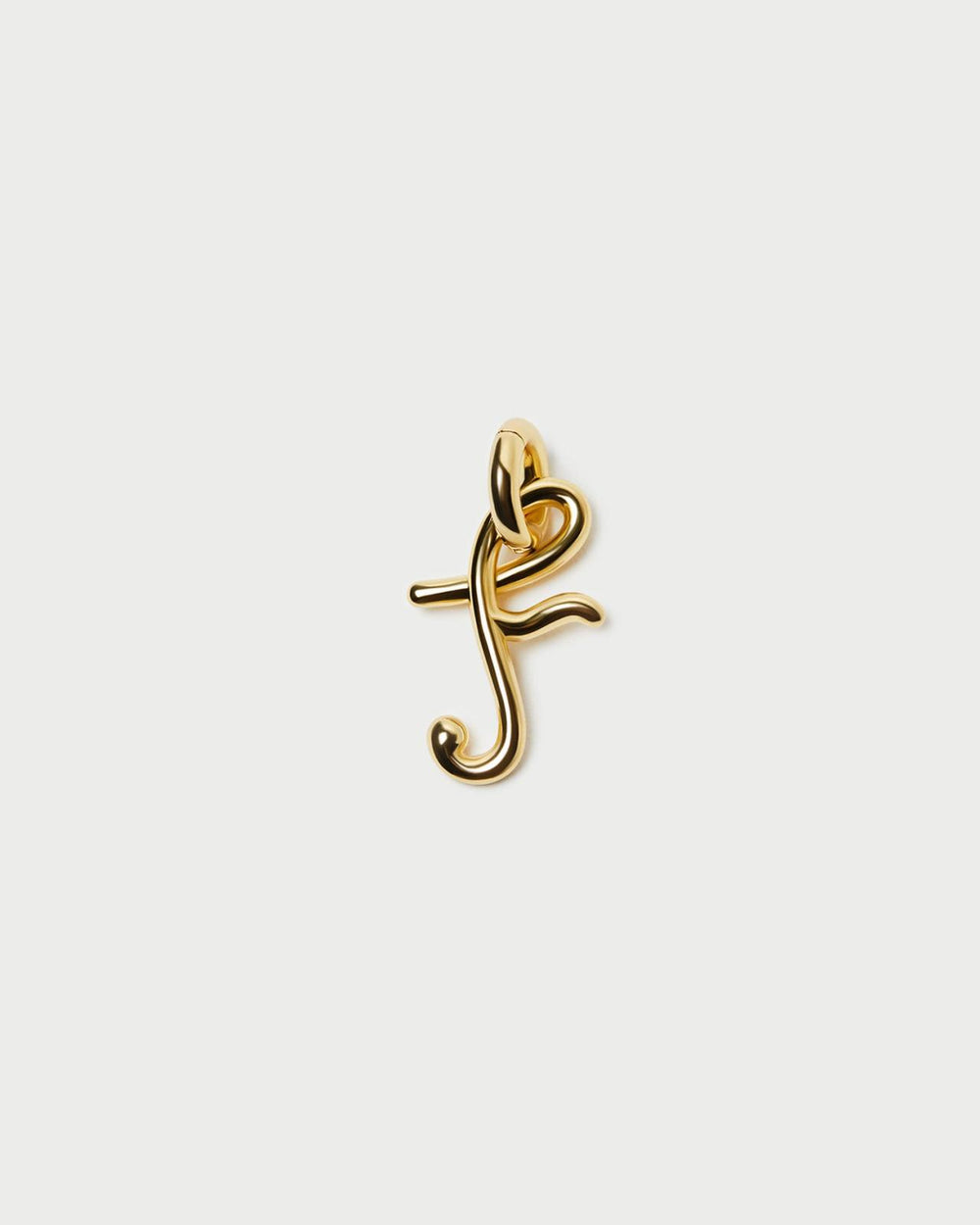 Loeffler Randall Small Gold Letter "F" Charm L Jewelry L Accessories | Women Jewelry