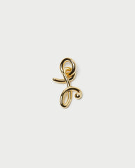 Loeffler Randall Small Gold Letter "J" Charm L Jewelry L Accessories | Women Jewelry