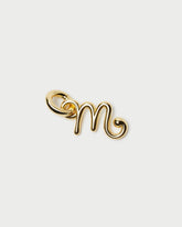 Loeffler Randall Small Gold Letter "M" Charm L Jewelry L Accessories | Women Jewelry