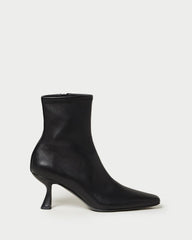 Loeffler Randall Thandy Black Curved Heel Bootie I Ankle Boots I Footwear | Women Boots