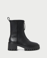 Loeffler Randall Trixie Black Leather Zip Boot | Women Boots