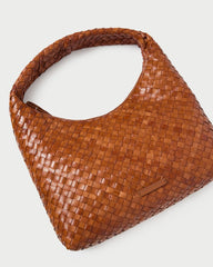 Loeffler Randall Willow Timber Woven Leather Hobo | Women Shoulder Bags