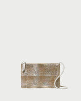 Loeffler Randall Yasmine Gold Diamanté Crossbody | Women Crossbodies