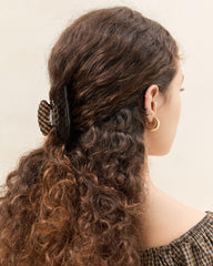 Loeffler Randall Yuri Brown/Black Hair Clip Set | Women Accessories