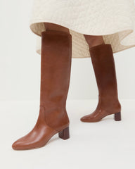 Gia Safari Leather Tall Boot