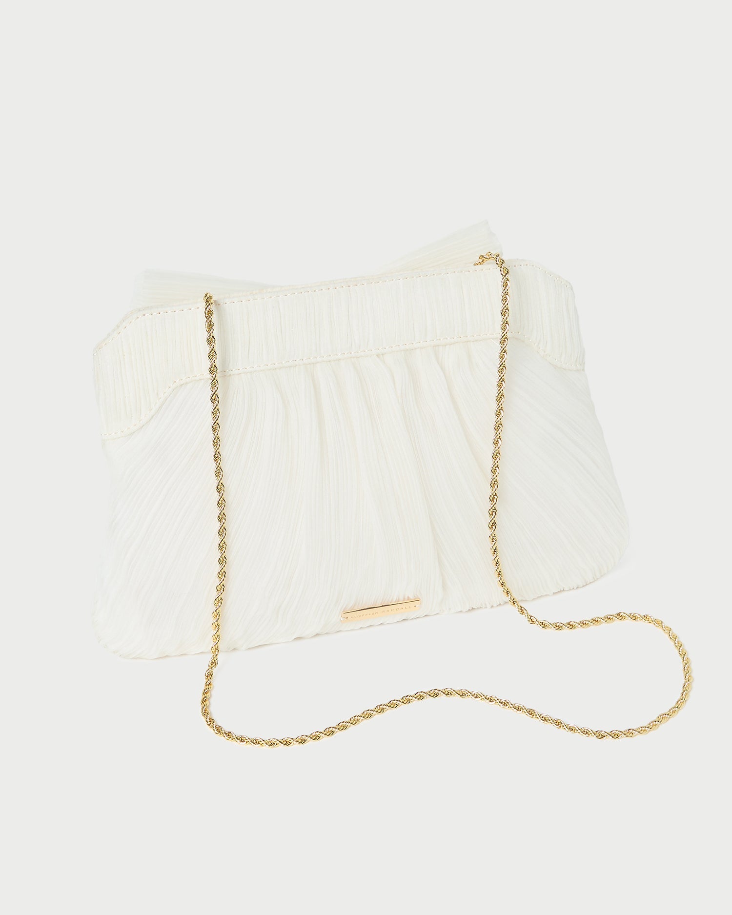 Rayne Pearl Bow Clutch