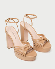 Rivka Dune Knot Platform Sandal