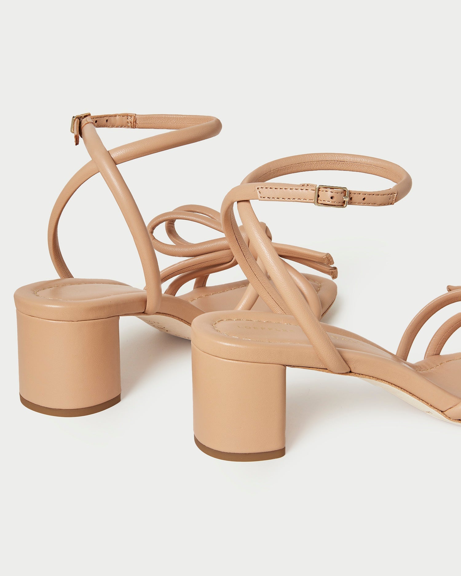 Mikel Dune Bow Mid-Heel Sandal