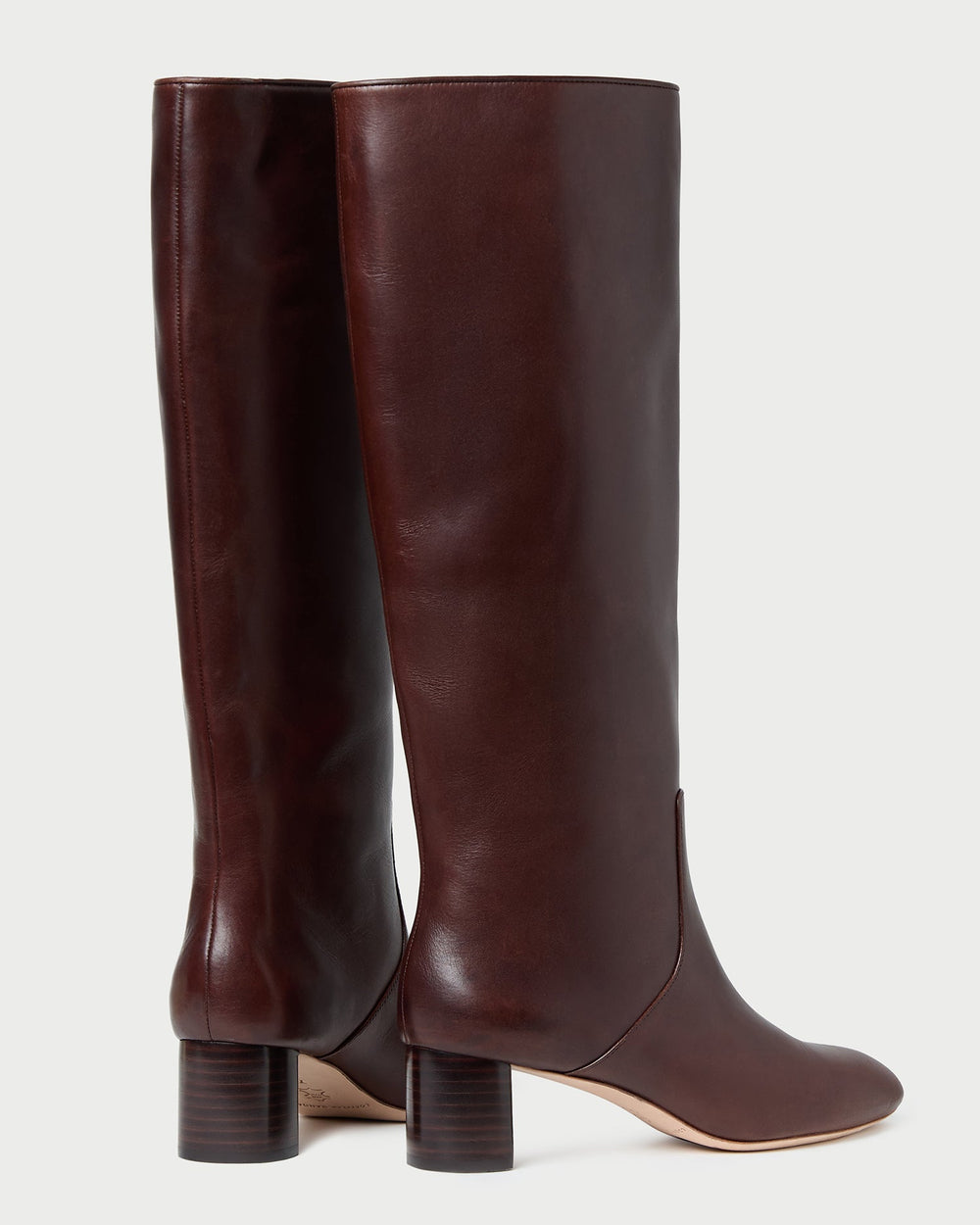 Gia Espresso Leather Tall Boot