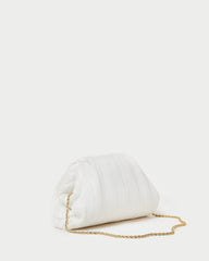 Bailey Pearl Pleated Dome Clutch