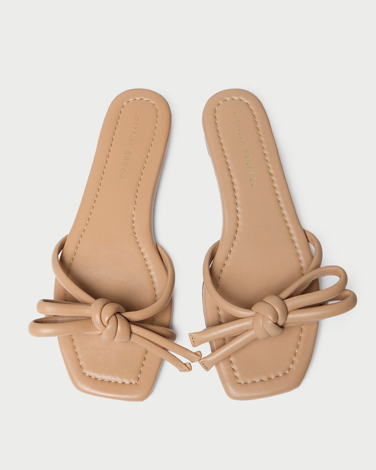 Hadley Dune Leather Bow Sandal