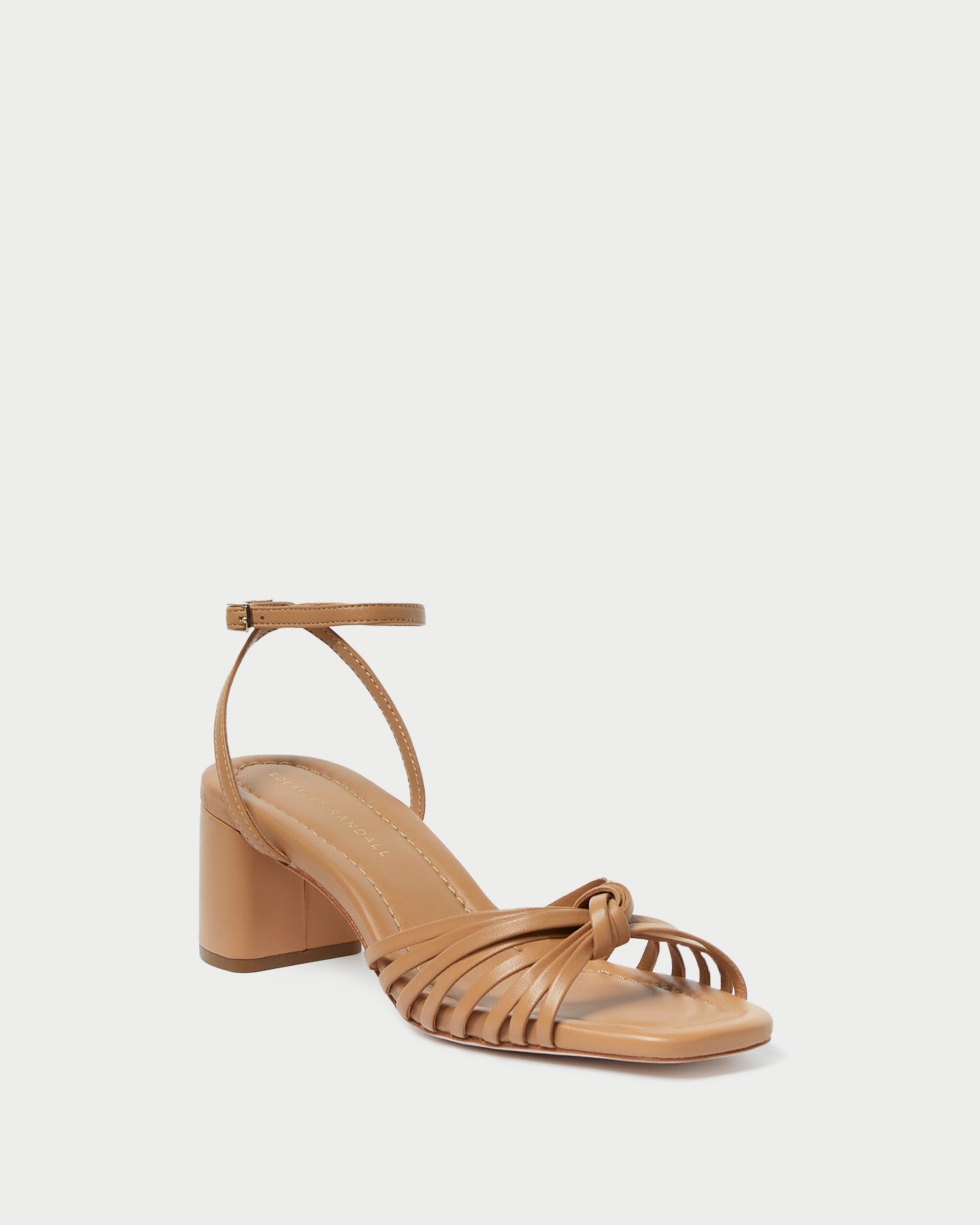 Olivia Dune Knot Mid-Heel Sandal