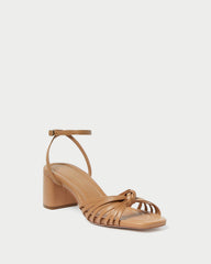 Olivia Dune Knot Mid-Heel Sandal