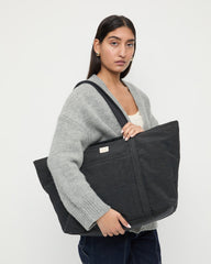 Dina Black Travel Tote