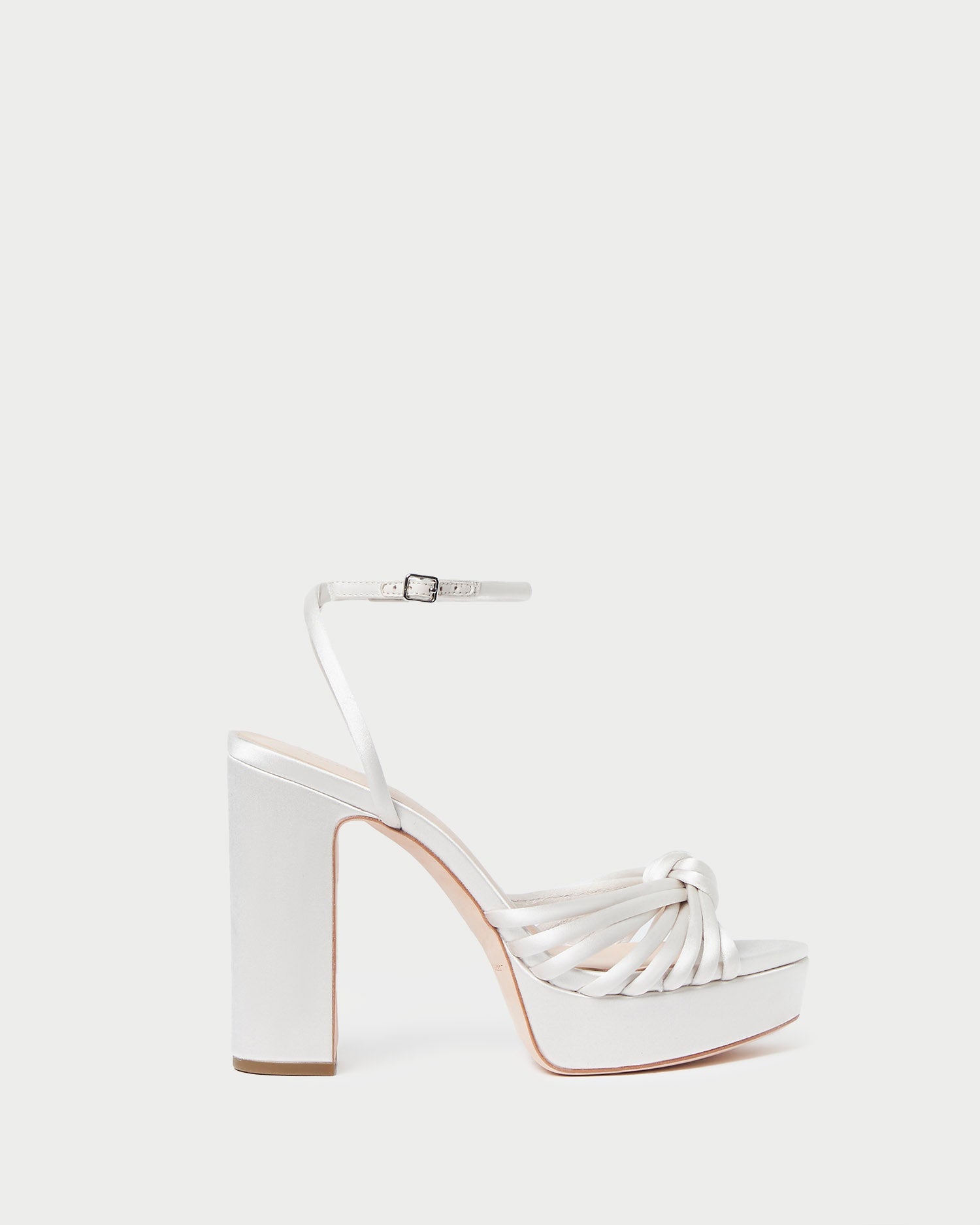 Rivka Cream Knot Platform Sandal
