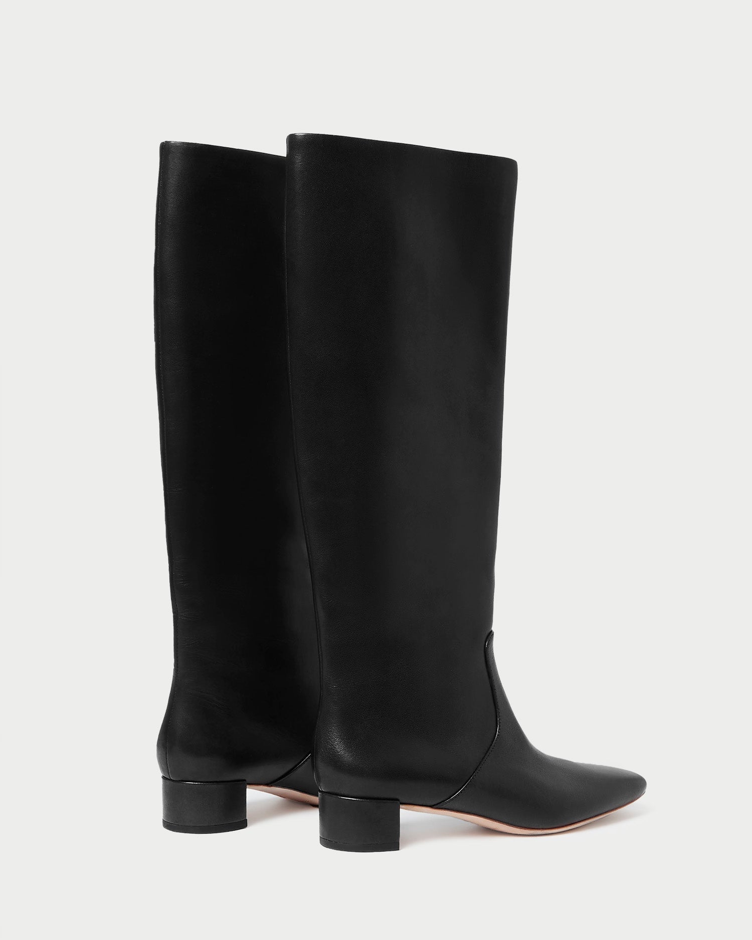 Indy Black Leather Tall Boot