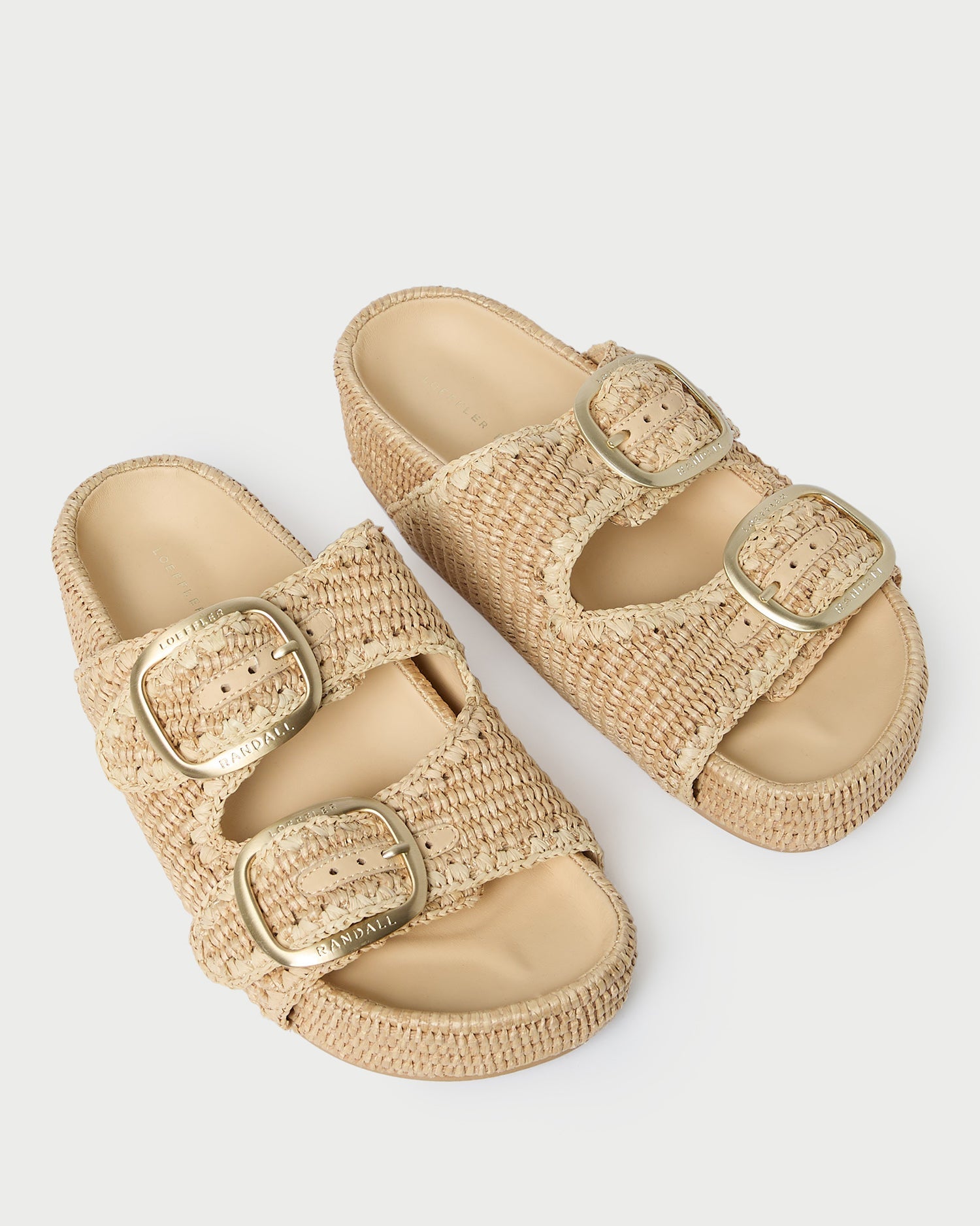Theo Natural Two-Band Sandal
