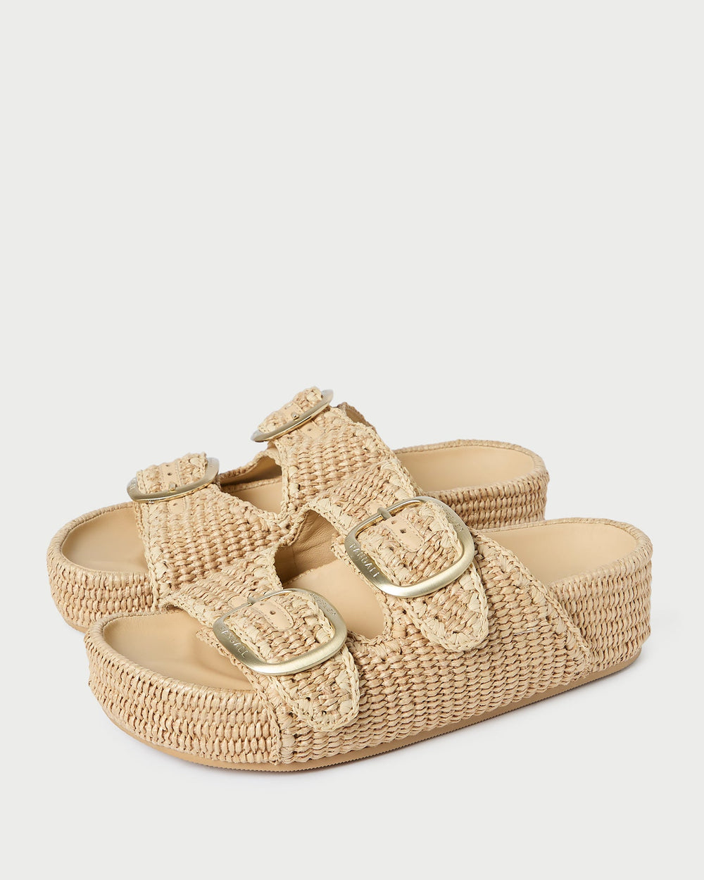 Theo Natural Two-Band Sandal