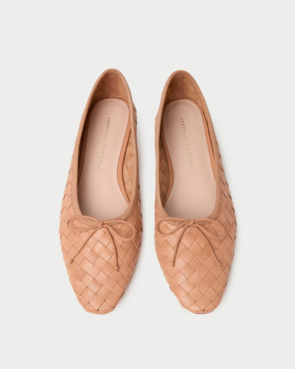 Landry Honey Woven Ballet Flat