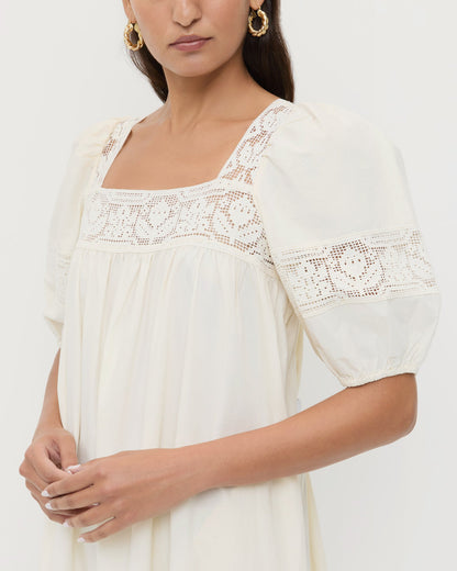 Jo Puff-Sleeve Dress
