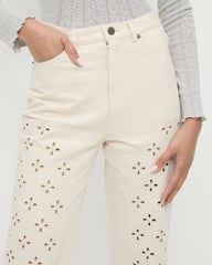 Demi Embroidered Pant