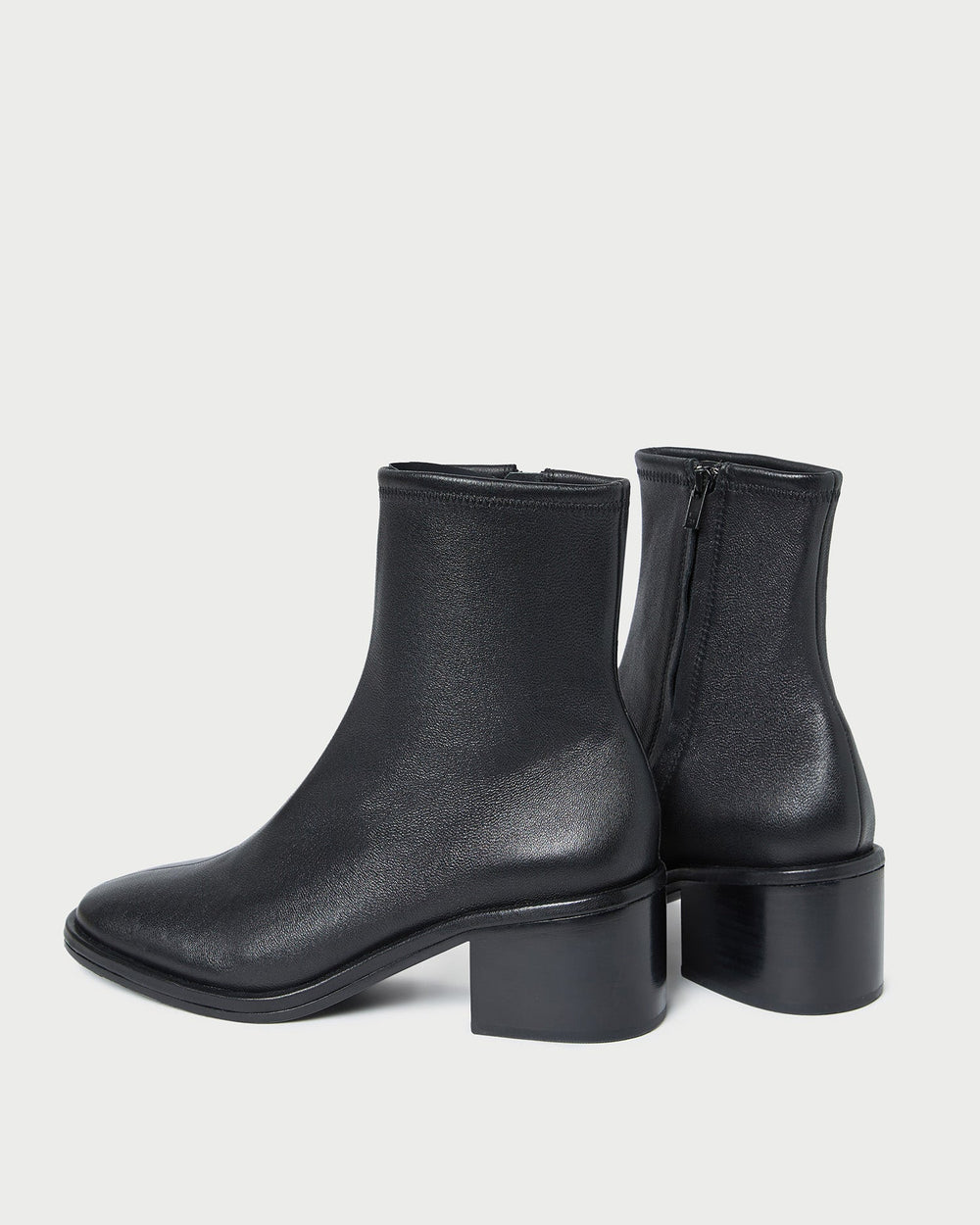 Roxy Black Leather Ankle Bootie