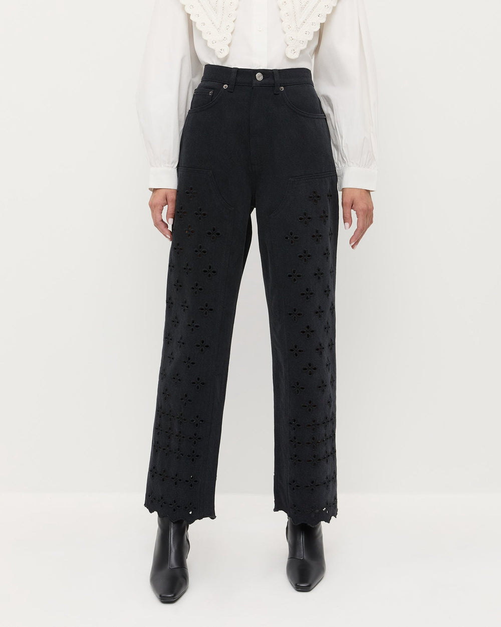 Demi Embroidered Pant