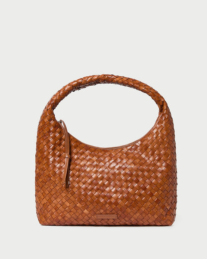 Willow Timber Woven Hobo Bag
