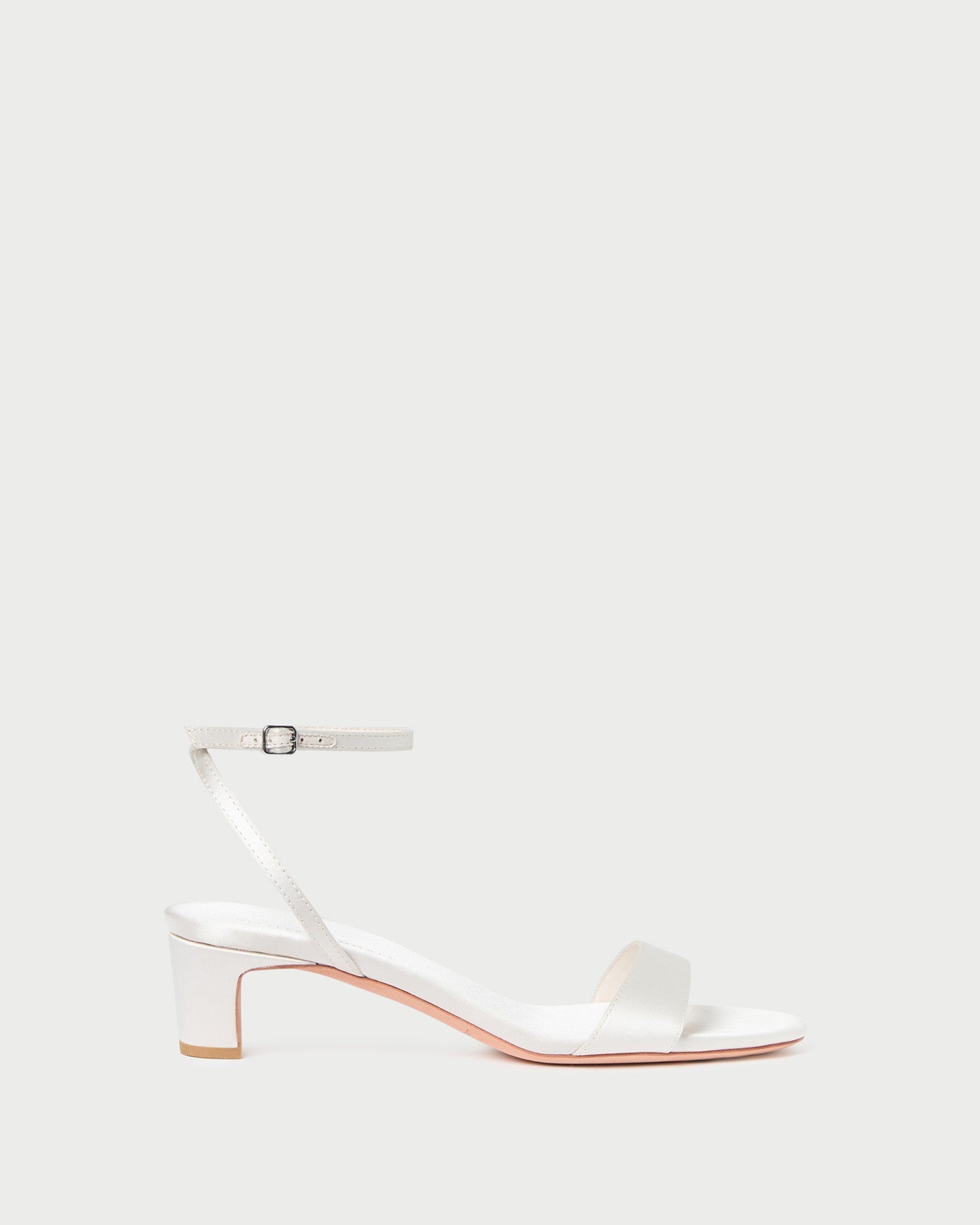 Alice Cream Satin Sandal