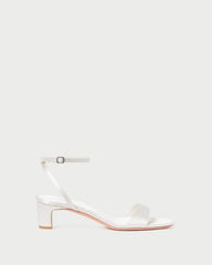 Alice Cream Satin Sandal