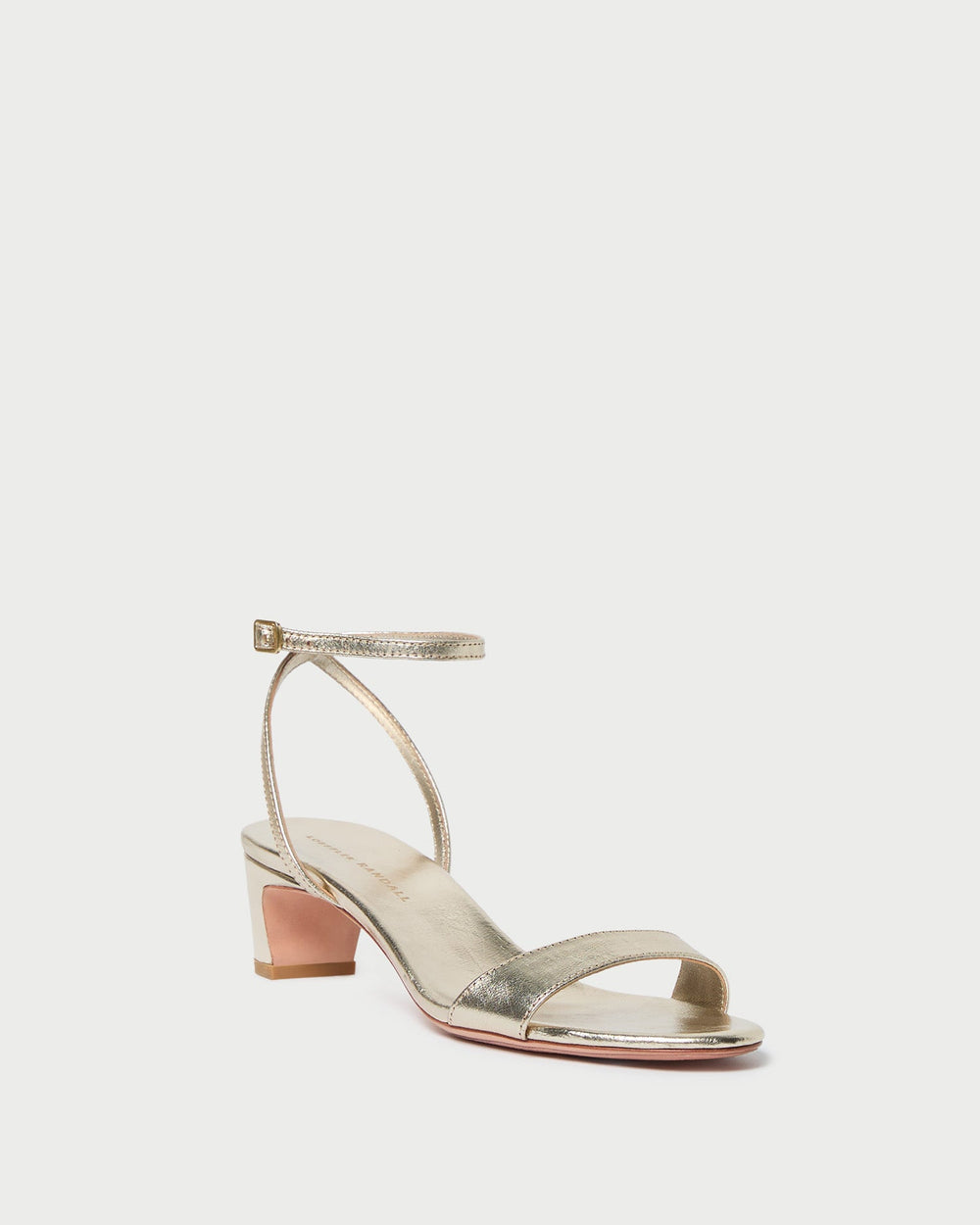 Alice Champagne Leather Sandal