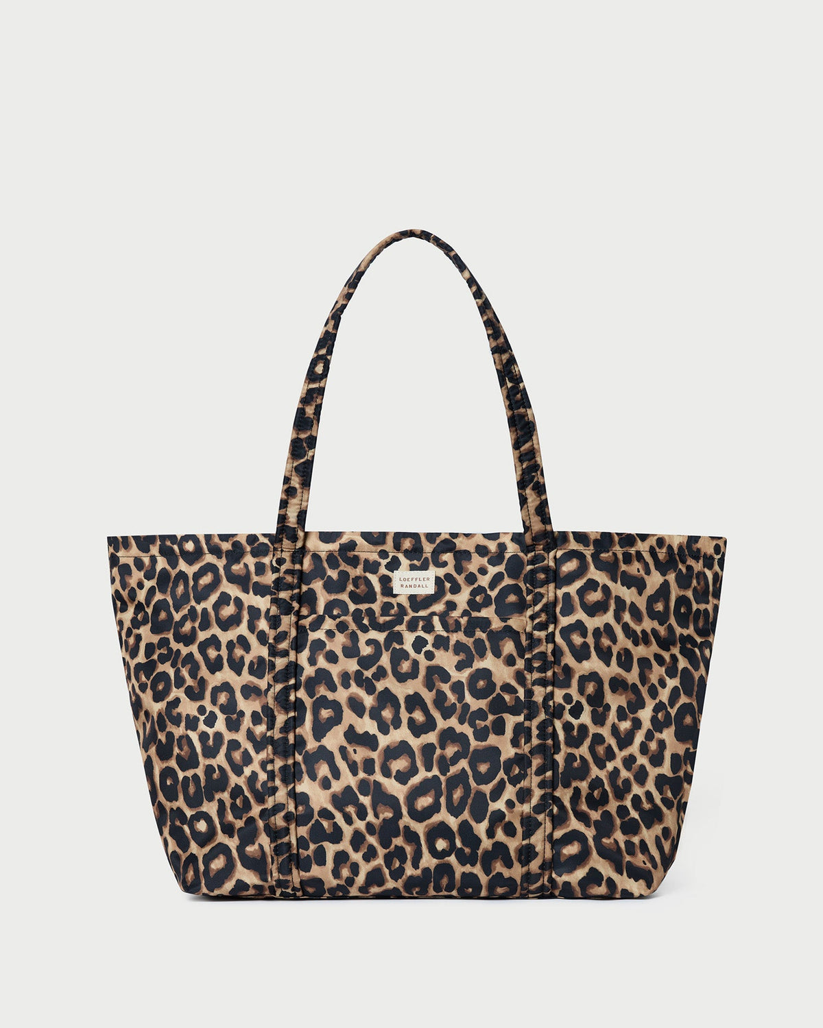 Dina Leopard Travel Tote