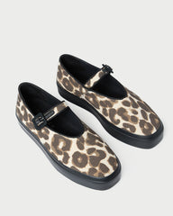Cooper Leopard Mary Jane Sneaker