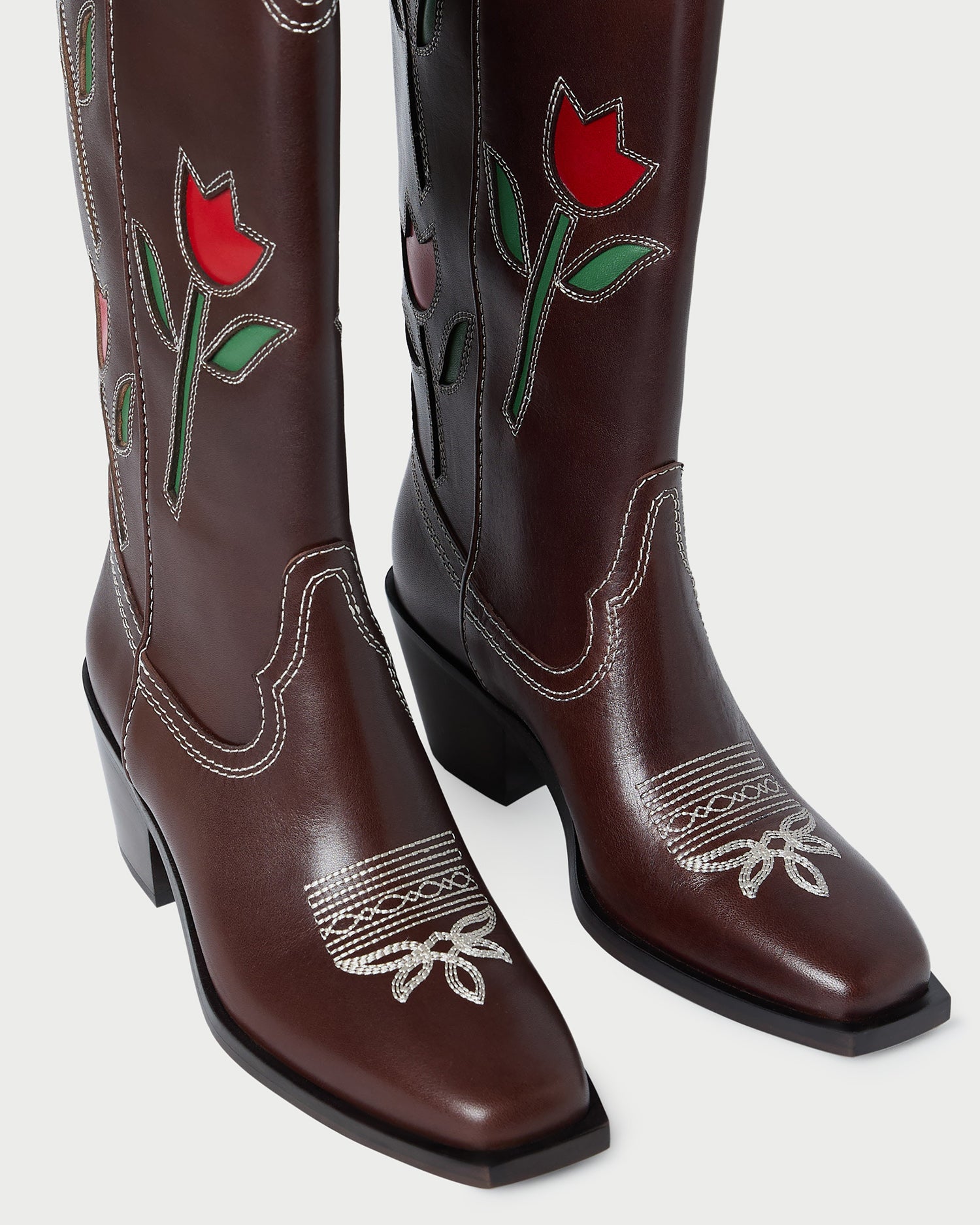 Wilder Espresso Leather Tulip Boot
