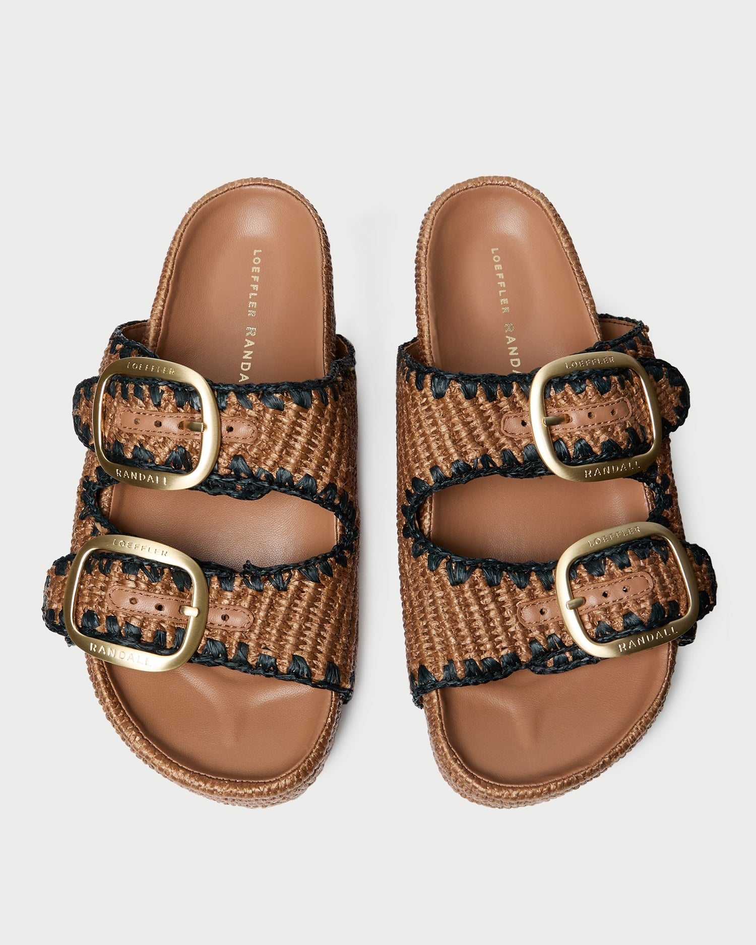 Theo Brown Two-Band Sandal