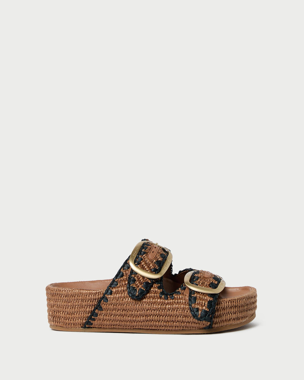 Theo Brown Two-Band Sandal