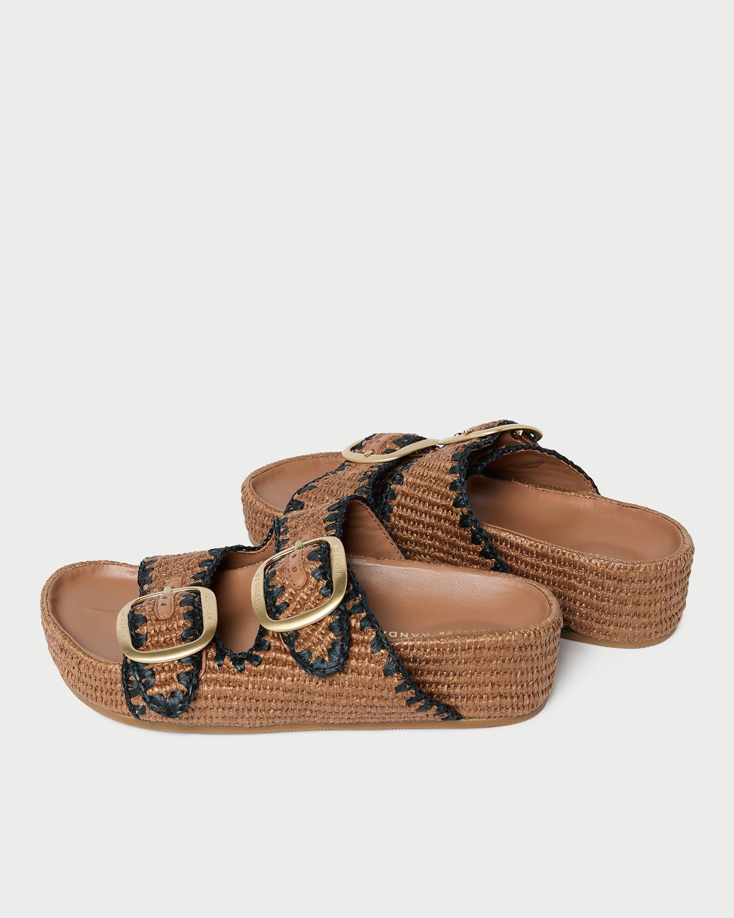 Theo Brown Two-Band Sandal