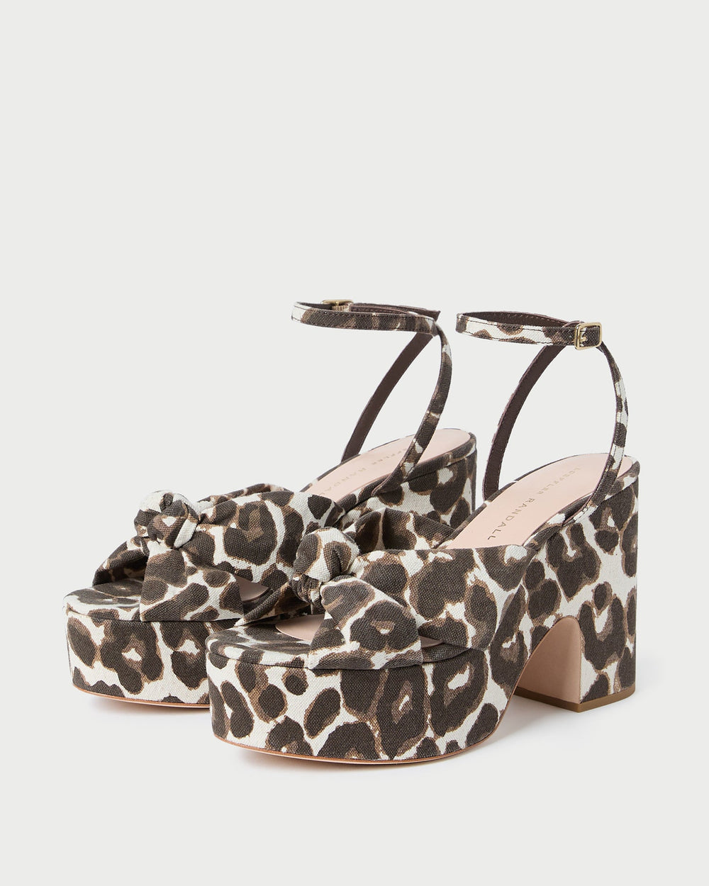 Liza Leopard Platform Sandal